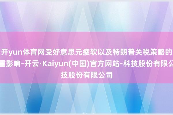 开yun体育网受好意思元疲软以及特朗普关税策略的双重影响-开云·Kaiyun(中国)官方网站-科技股份有限公司